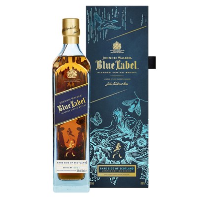 Johnnie Walker Blue Label Rare Side of Scotland Blended Scotch Whisky 70cl